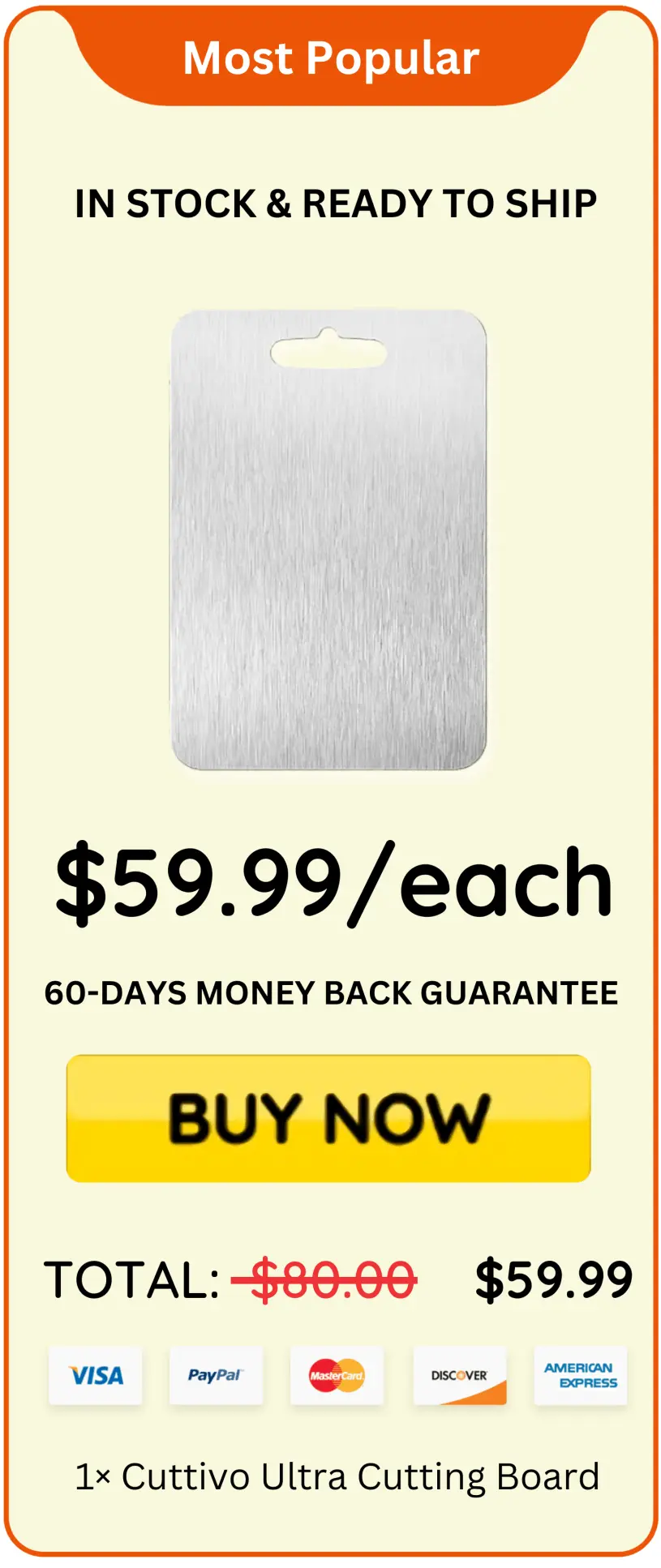 Cuttivo Ultra offer price 